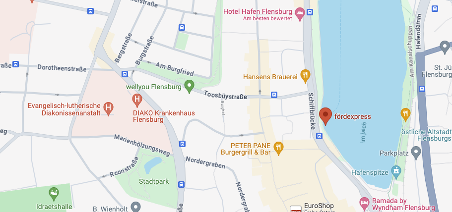 Flensburg Map Anleger